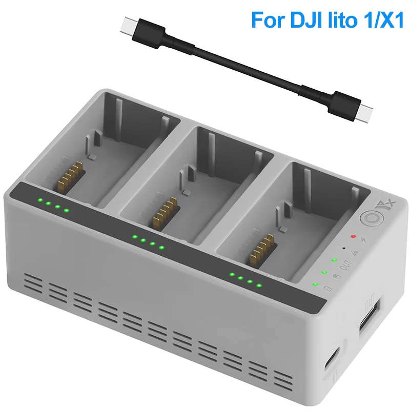 Charger Hub for DJI LITO 1 X1  - Drone Charging Hub reseña y precio
