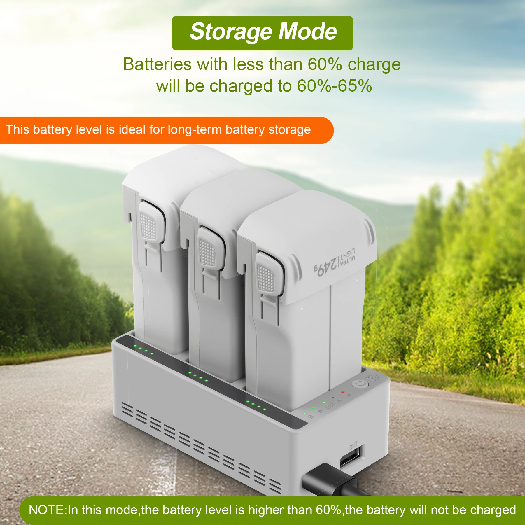 Charger Hub for DJI LITO 1 X1  - Drone Charging Hub reseña y precio