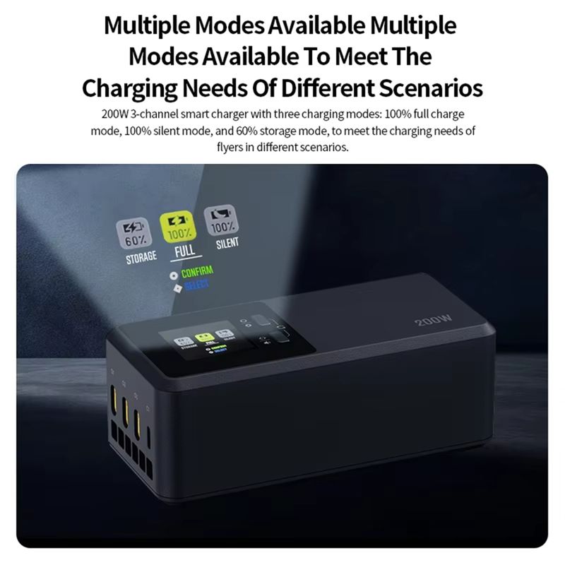 24-Hour Delivery Three-Way Sma - Drone Charging Hub reseña y precio
