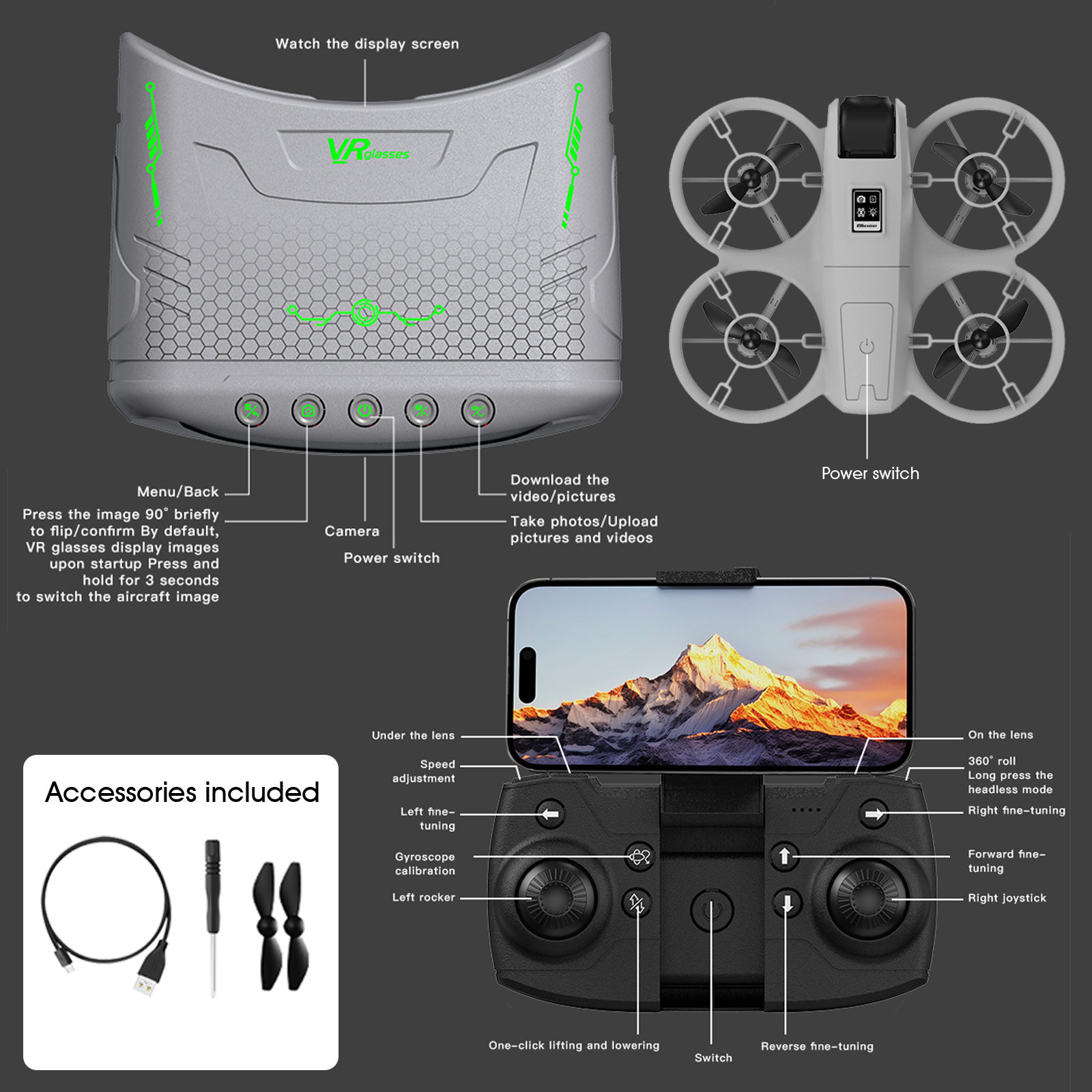 Mini Drone That Is Easy For Be - Drone Battery Adapter reseña y precio