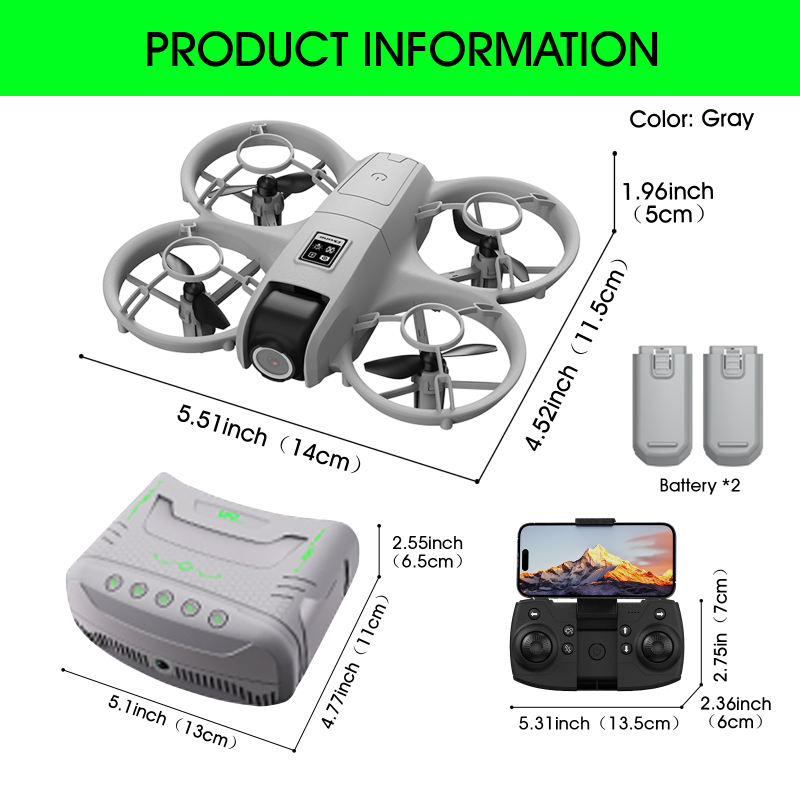 Mini Drone That Is Easy For Be - Drone Battery Adapter reseña y precio