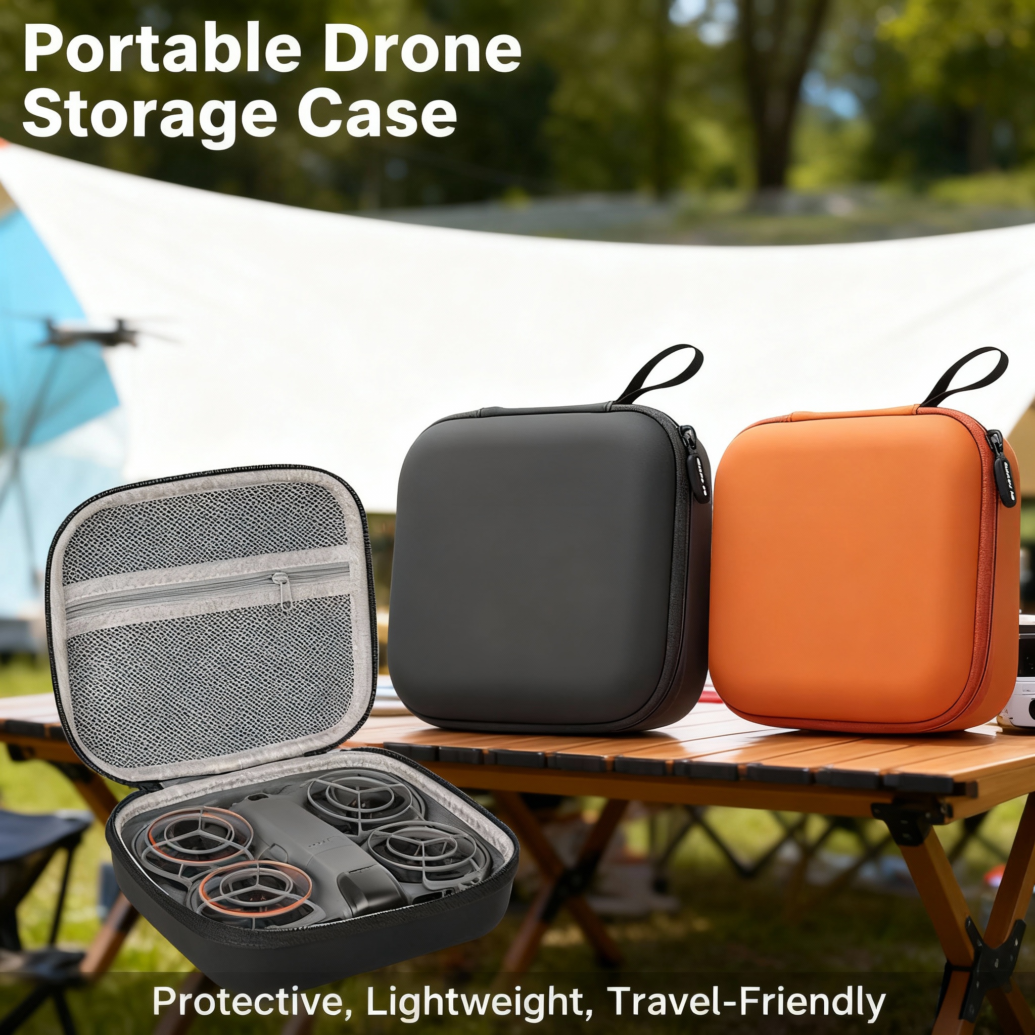 Waterproof Hard Shell Storage  - Drone Hard Shell Case reseña y precio