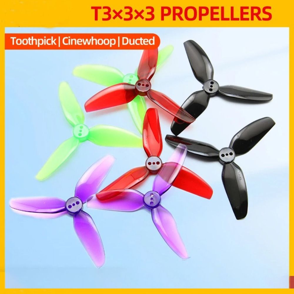 2Pairs HQProp T3X3X3 Propeller - Drone Backpack reseña y precio