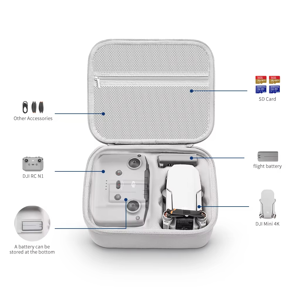 Storage Bag Protective Carryin - Drone Controller Hood reseña y precio