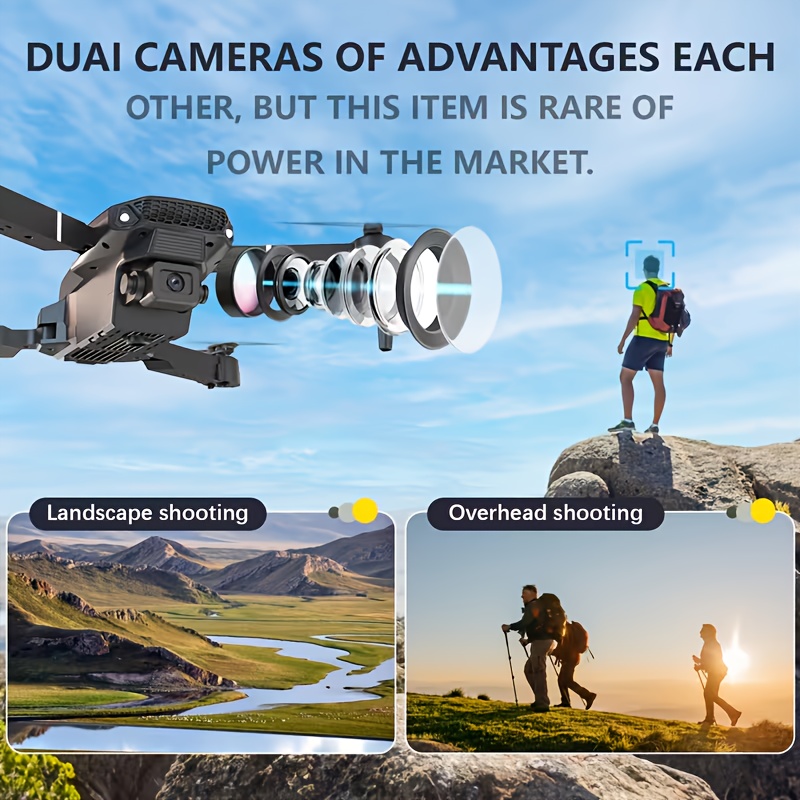 2026 New E88 MAX & E99 PRO Fol - Drone Power Bank reseña y precio