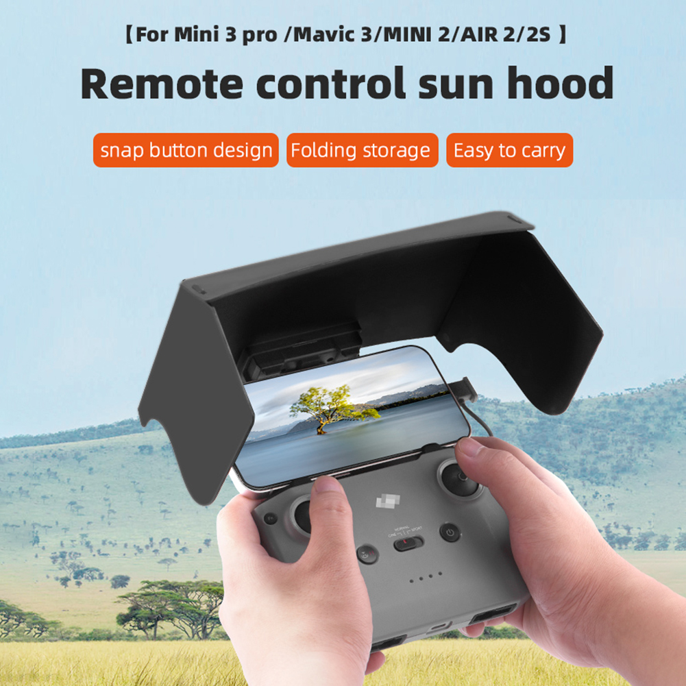 For DJI Mavic 3/Mini 2/Air 2/A - Drone Controller Hood reseña y precio