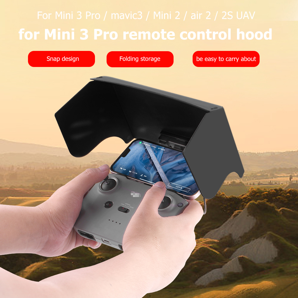 For DJI Mavic 3/Mini 2/Air 2/A - Drone Controller Hood reseña y precio