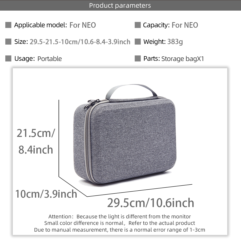 Protective Storage Case Travel - Drone Controller Hood reseña y precio