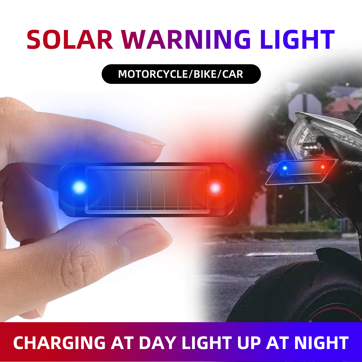 Solar Power Anti-Theft Alarm L - Drone Strobe Light reseña y precio