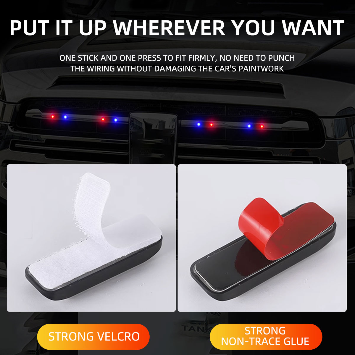 Solar Power Anti-Theft Alarm L - Drone Strobe Light reseña y precio