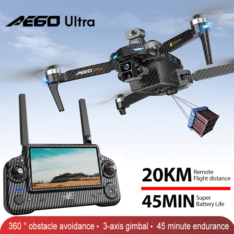 AE60 GPS Drone Professional 8K - Drone Power Bank reseña y precio