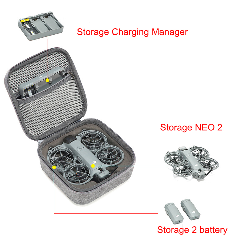Carrying Shockproof Case for D - Drone Carrying Case reseña y precio