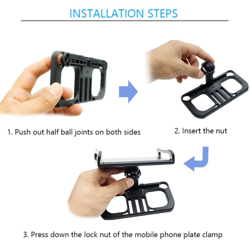 Tablet Holder Clip Adjustable  - Drone Tablet Mount reseña y precio